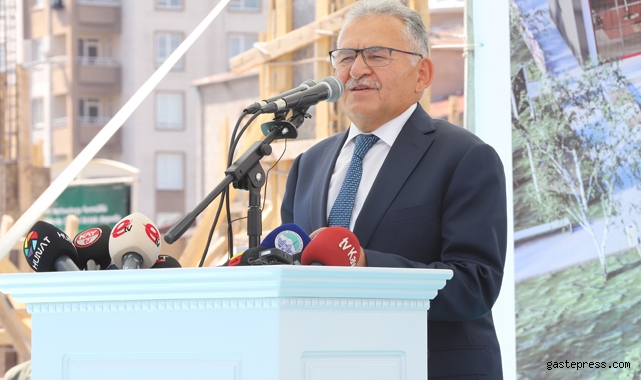 Kayseri Büyükşehir'den İki Proje Temeli, Bir Açılış!