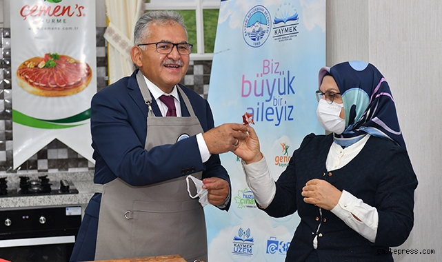 Kayseri Büyükşehir'den Lezzetin Anavatanında “PASTIRMA” kursu!