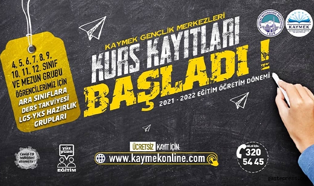 Kayseri Büyükşehir KAYMEK kurslarına 10 bini aşkın başvuru!