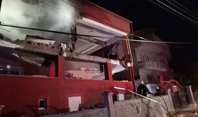 Kayseri'de doğal gaz patlaması: 4 yaralı!