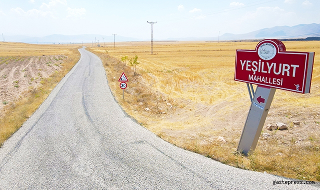 Kayseri Develi'de Kırsal mahallelerin yol kalitesi artıyor!