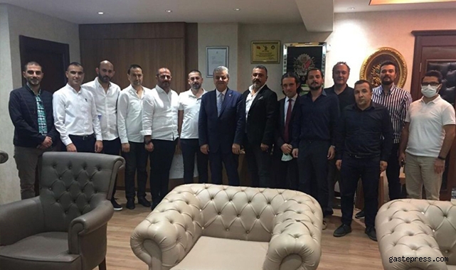 Kayseri Genç Girişimciler Derneği’nden MHP İl başkanına ziyaret!