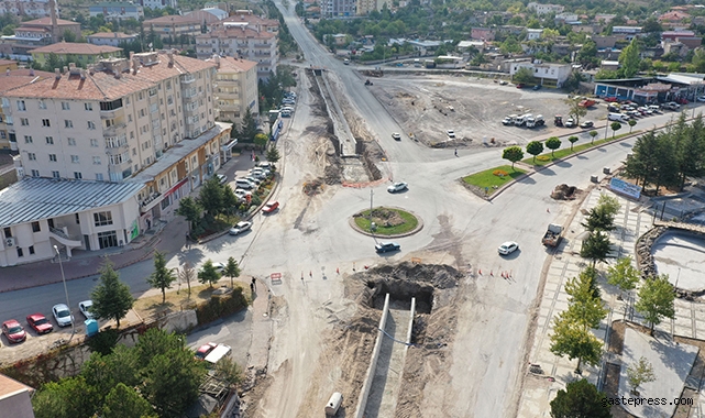 Kayseri Hacılar'da Ören Dere kanalı'nda çalışmalar hızla sürüyor!