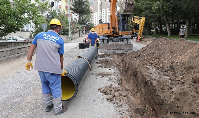 Kayseri KASKİ, Yağmur Sularını Kanalizasyon Hattından Ayırıyor!