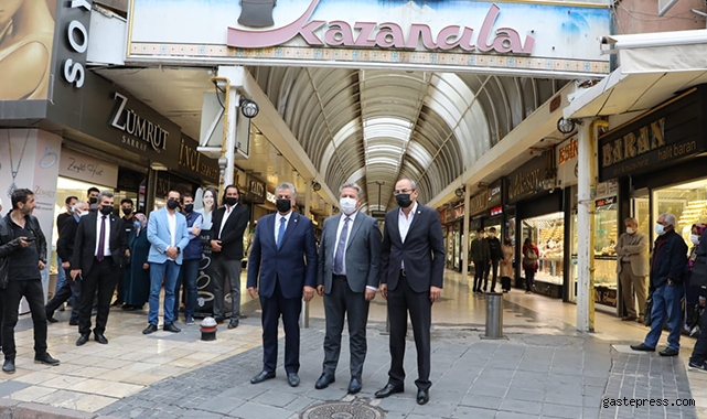 Kayseri Kazancılar çarşısında yenileme çalışmaları başlıyor!