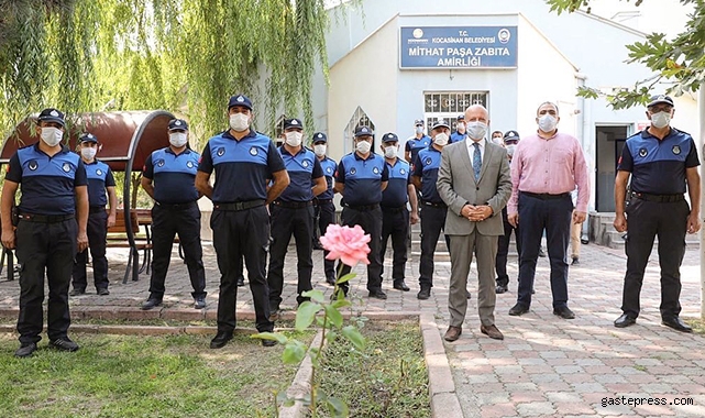 Kayseri Kocasinan Belediye Başkanı Ahmet Çolakbayrakdar Zabıta teşkilatlarının 195. Kuruluş yıldönümünü kutladı!