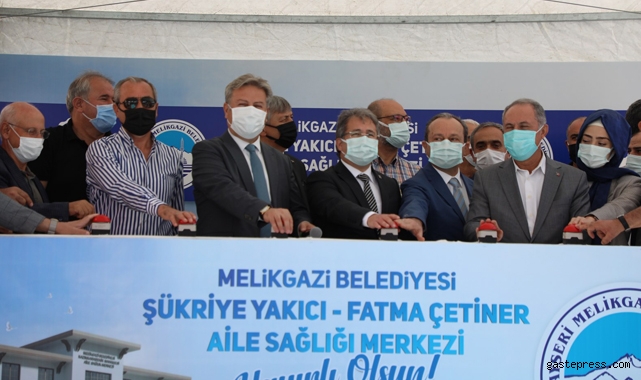 Kayseri Melikgazi'ye 7. Aile Sağlığı Merkezi Hayırlı Olsun!