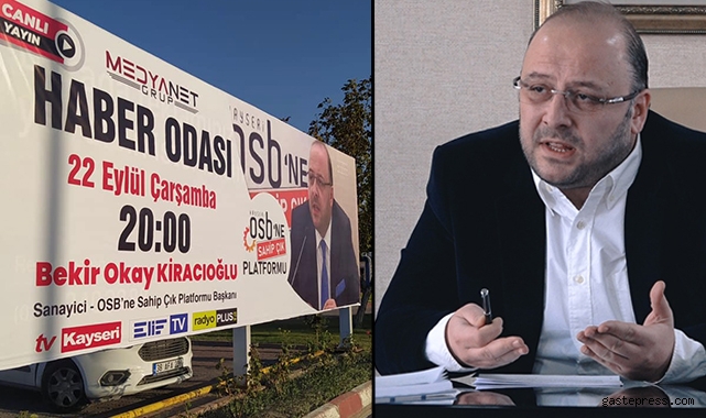 Kayseri OSB Yönetimi artık ne yapacağını şaşırdı!