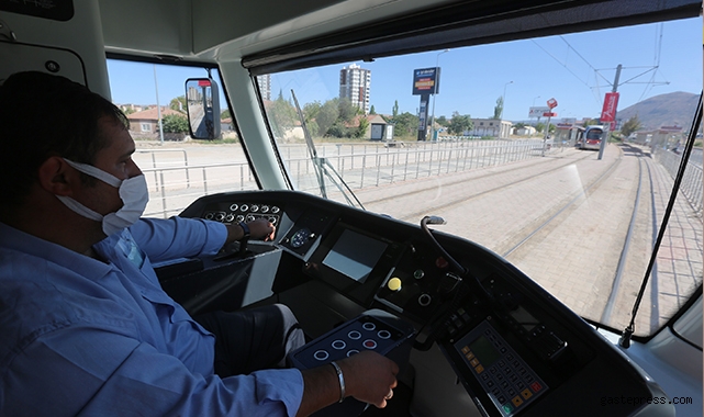 Kayseri Talas T2 Raylı sistem hattı yeniden hizmete başladı!