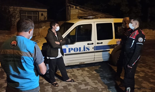 Kovid-19 hastası markete giderken GBT sorgusunda yakalandı!