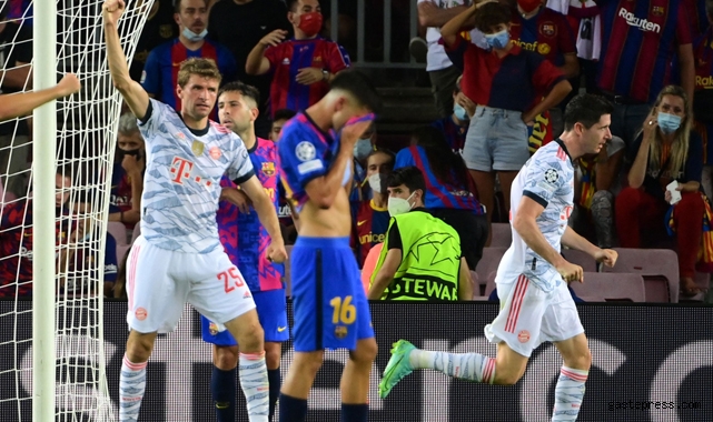 Messi'siz Barcelona, Bayern Münih karşısında dağıldı!