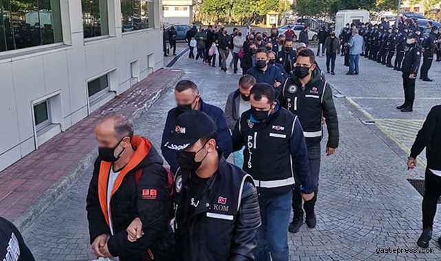 Ordu'da 42 FETÖ şüphelisi adliyede!
