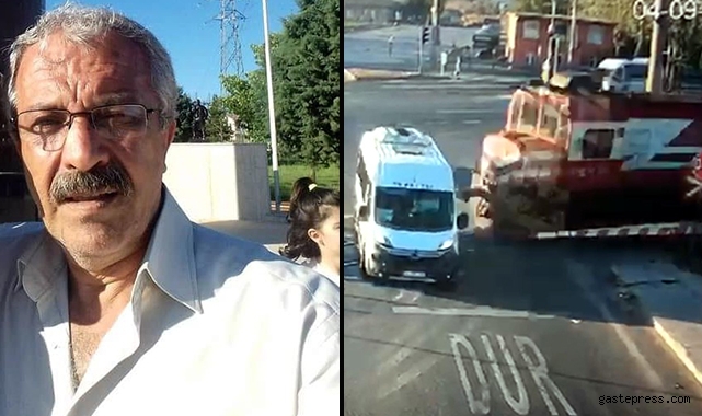 Tren kazasında ölen forklift operatörü Kayseri’de toprağa verildi!
