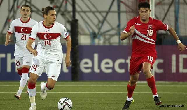 Türkiye dün gece, Dünya Kupası Elemeleri Grup Maçında Cebelitarık'ı 3-0 mağlup etti