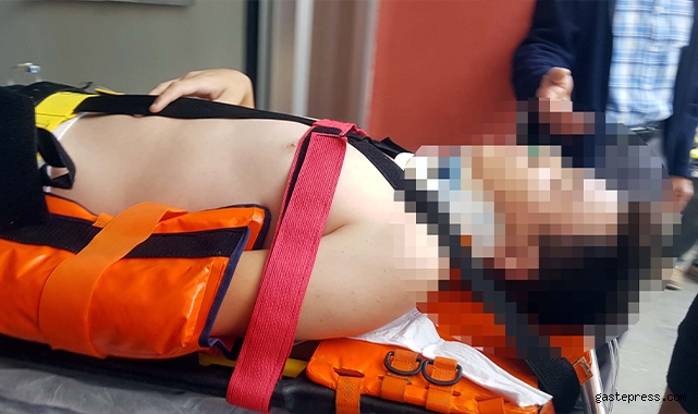 4’üncü kat balkonundan düşen İbrahim Talha yaralandı!