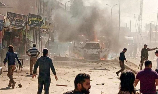 Afrin’de PKK/YPG'den bomba yüklü araçla saldırı; ölü ve yaralılar var!