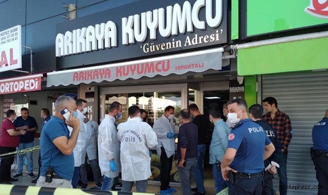 Antalya'da kuyumcu soygununda cinayet!