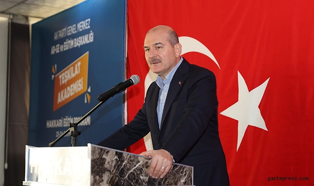 Bakan Soylu: "Tayyip Erdoğan sizi yine çırak çıkartacak"