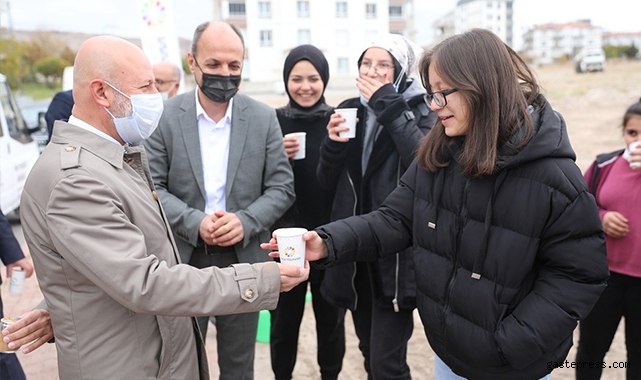 Başkan Çolakbayrakdar: "Sevdamız daha yeşil Kocasinan ve Kayseri”