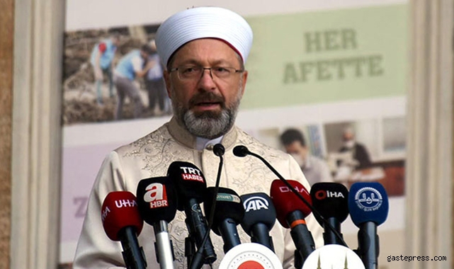 Diyanet İşleri Başkanı Erbaş: İtibar suikastı yapılmaya çalışıldığını görüyoruz!