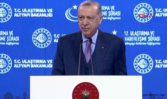 Erdoğan: Hiç şüphesiz deniz taşımacılığında en büyük projemiz Kanal İstanbul'dur!