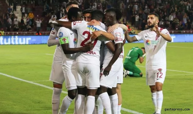 Gaziantep FK'yı 2-1 ile geçen Hatayspor seriye bağladı!