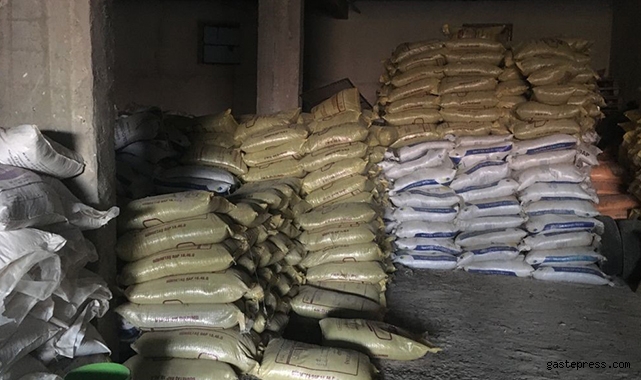 Kayseri’de 28 bin 600 kilo sahte gübre ele geçirildi!