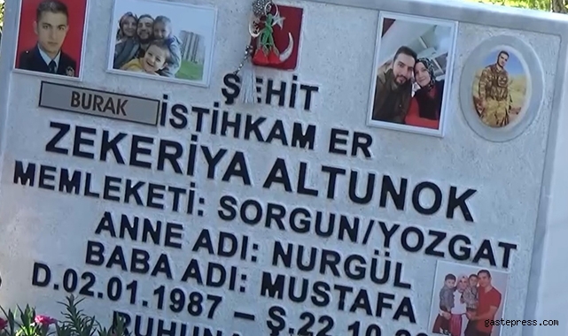 Kayseri Kartal Şehitliğinde Hüzünlü Anma Töreni!
