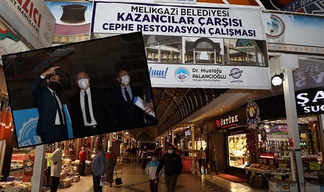 Kayseri Kazancılar çarşısı yenileniyor!