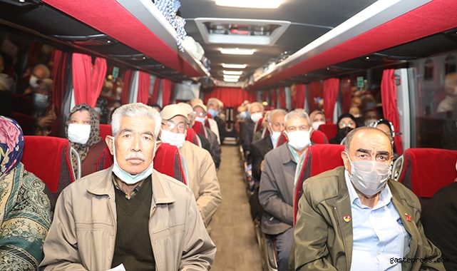 Kayseri Kocasinan'da Gaziler Şanlıurfa yolcusu!