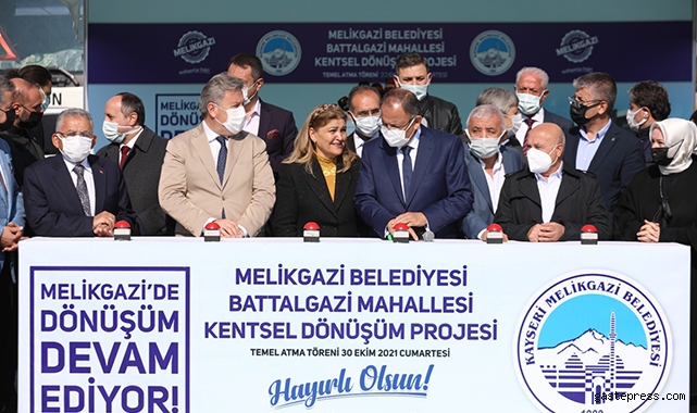 Kayseri Melikgazi dönüşüyor, Mahalleler yenileniyor!