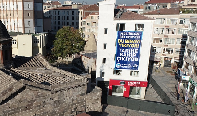 Kayseri Melikgazi Tarihi Sahip çıkıyor!