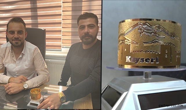 Kayseri’nin Silüetini 180 Bin Liralık Bileziğe İşlediler!