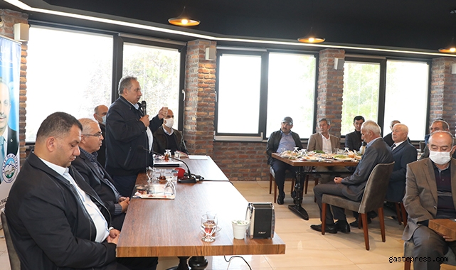 Kayseri Talas Belediye Başkanı Yalçın muhtarlarla bir araya geldi!