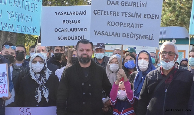 Kooperatif Mağdurları Haklarını Arıyor!