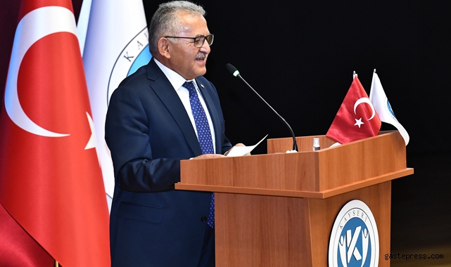 Memduh Başkan, Kayseri Üniversitesi Açış Dersi'ne Katıldı!