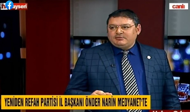 Önder Narin' Kayseri Tabipler odası Başkanı Şahin için "Kendisini Müfteri Tabip ilan ediyoruz" dedi!