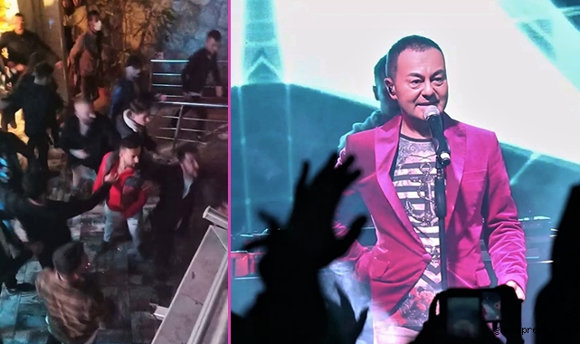 Serdar Ortaç konseri sonrası yumruklar havada uçuştu!