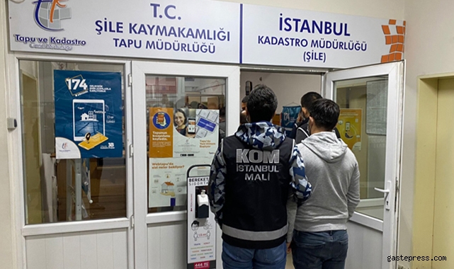 Şile'de tapuda rüşvet iddialarına soruşturma!