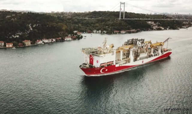 Yavuz sondaj gemisi Karadeniz'e açıldı!