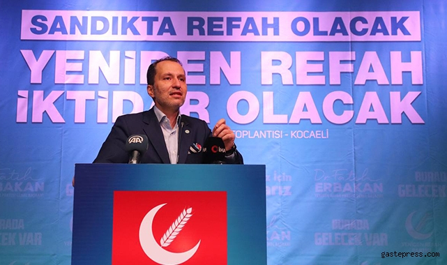 Yeniden Refah Partisi ilk seçimde sandıklardan yanardağ gibi patlayacak!