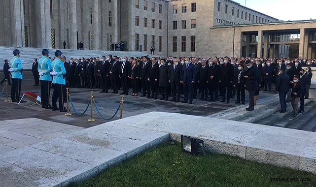 Atatürk ölümünün 83. yılında TBMM’de anıldı!