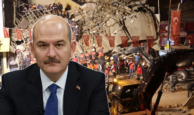 Bakan Soylu: 'Allah'a şükür, can kaybımız yok'
