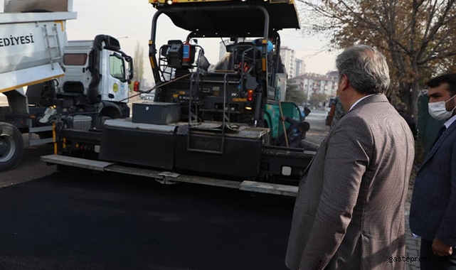 Başkan Palancıoğlu, Mensucat Caddesi çalışmalarını inceledi!