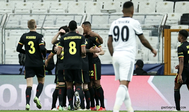 Beşiktaş, Ajax'a kaybederek Avrupa'ya havlu attı!