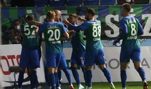 Ç. Rizespor, Sahasında Alanyaspor'u 2 golle geçti!