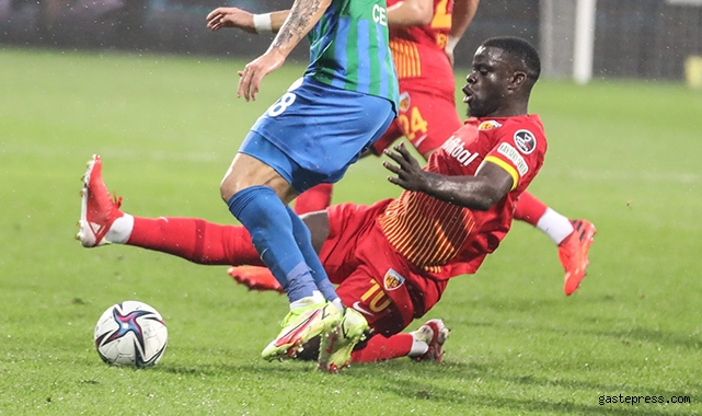 Çaykur Rizespor Kayserispor Maç Sonucu!