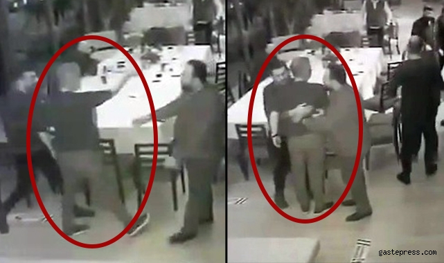 Cengiz Kurtoğlu iş insanına bıçakla saldırdı, o anlar kameraya yansıdı!