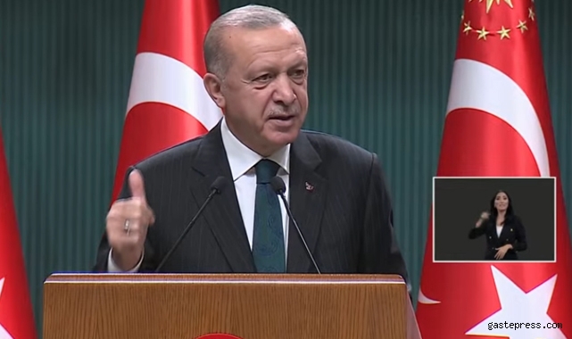 Cumhurbaşkanı Erdoğan'dan son dakika açıklamalar!