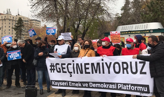 DİSK Kayseri’de Toplandı: ‘Fakirden Alıp Zengine Veriyorlar’